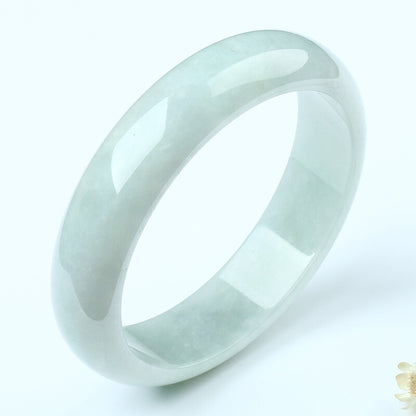 Natural Burmese Jadeite Jade Bracelet Ice Spring Color